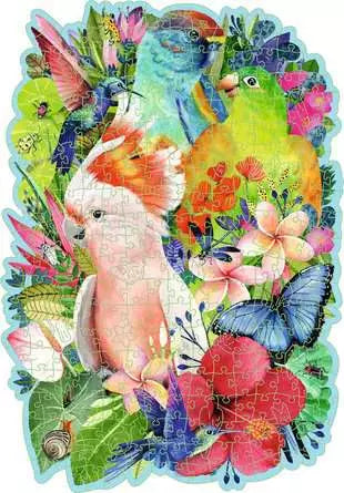 RAVENSBURGER WOOD: Beautiful Birds 300 pc Puzzles