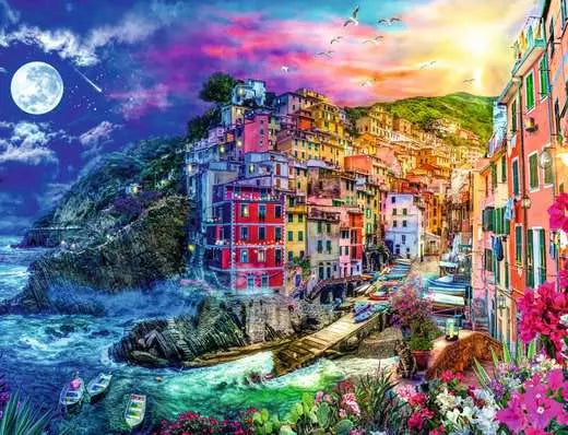 RAVENSBURGER Colorful Cinque Terre 2000 Pc Puzzle
