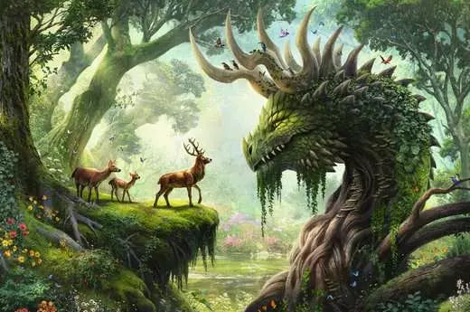RAVENSBURGER The Forest Dragon Awakes 3000 pc Puzzle