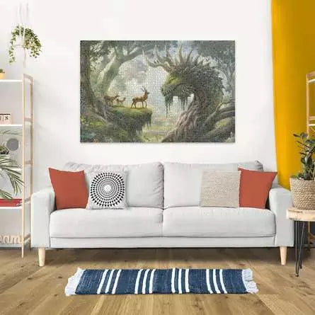 RAVENSBURGER The Forest Dragon Awakes 3000 pc Puzzle