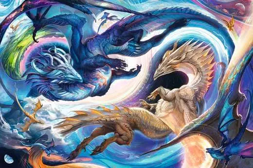 RAVENSBURGER Dragon Day and Night 5000 Pc Puzzle