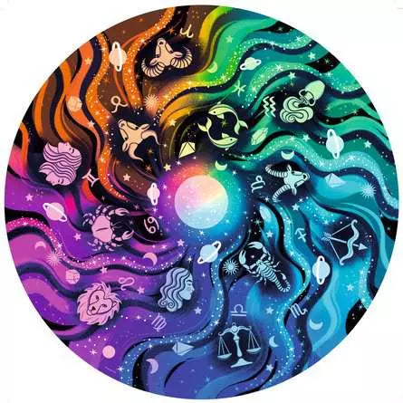 RAVENSBURGER Astrology 500 pc Round Puzzle