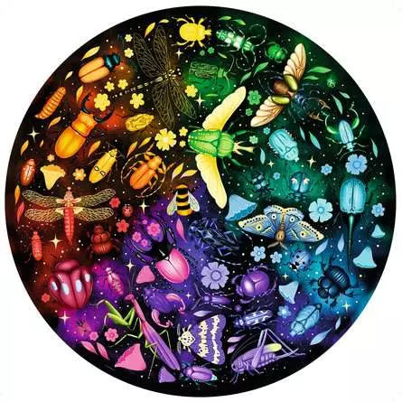RAVENSBURGER Insects 500 pc Round Puzzle