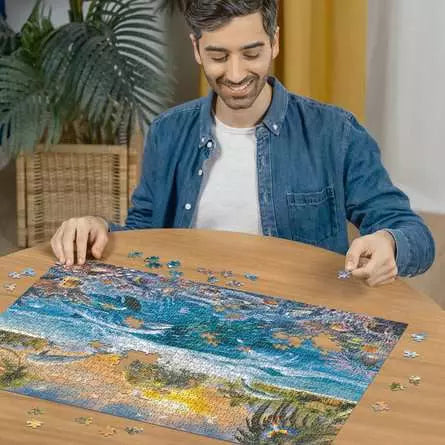 Ravensburger, The Underwater Island, 1000 pieces