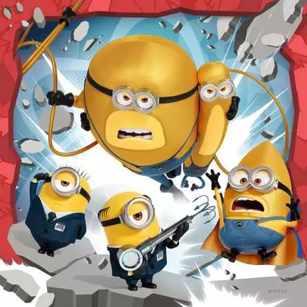 RAVENSBURGER Despicable Me - Minions, Children's puzzle 3x49 pieces