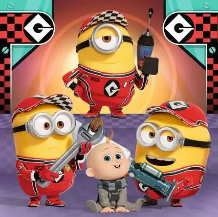 RAVENSBURGER Despicable Me - Minions, Children's puzzle 3x49 pieces