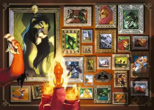 RAVENSBURGER Disney Villainous - Scar 1000 pc Puzzle