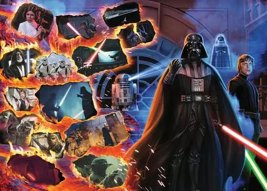 RAVENSBURGER Star Wars Villainous: Darth Vader 1000 pc Puzzle