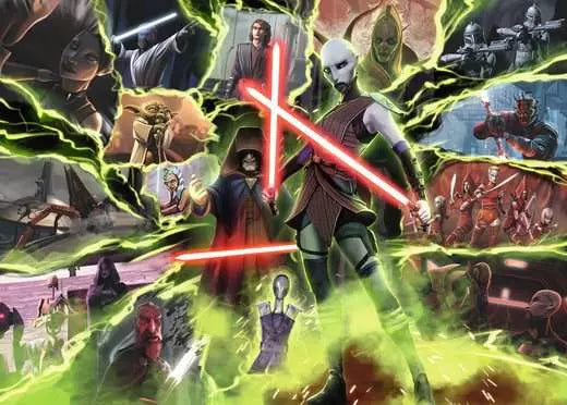 RAVENSBURGER Star Wars Villainous: Asajj Ventress 1000 pc Puzzl