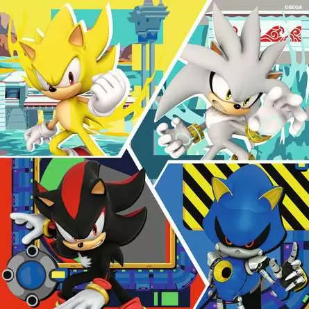 RAVENSBURGER Sonic the Hedgehog 3x49 pc Puzzles