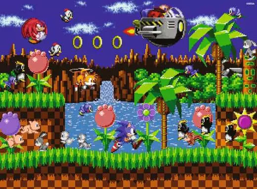 RAVENSBURGER Sonic the Hedgehog 500 pc Puzzle