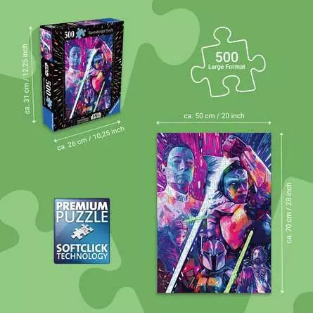 RAVENSBURGER Star Wars: Ahsoka 500 pc Large Format