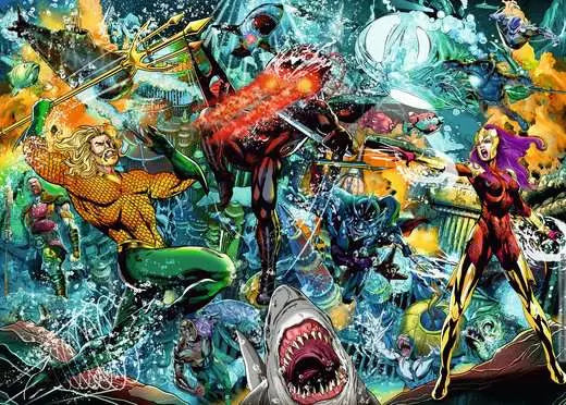 RAVENSBURGER DC Aquaman Collector's Ed. 1000 Pc Puzzle