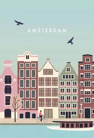 RAVENSBURGER, Amsterdam, 99 pieces