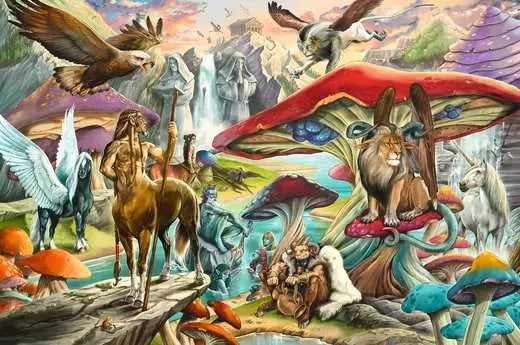 RAVENSBURGER Mushrooms & Myths 5000 pc Puzzle