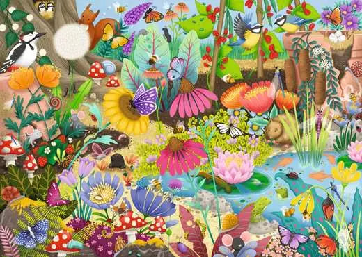 Ravensburger, Little Garden World, 1000 pieces