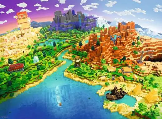 RAVENSBURGE Minecraft 500 Pc Puzzle