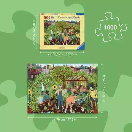 RAVENSBURGER, The Allotment, 1000 pieces