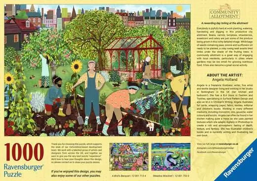 RAVENSBURGER, The Allotment, 1000 pieces