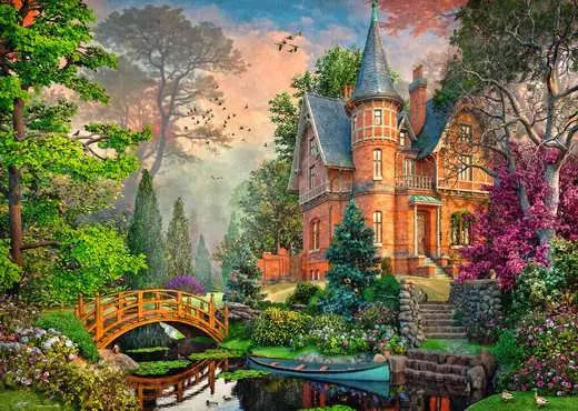 RAVENSBURGER Terracotta Mansion 1000 Pc Puzzle