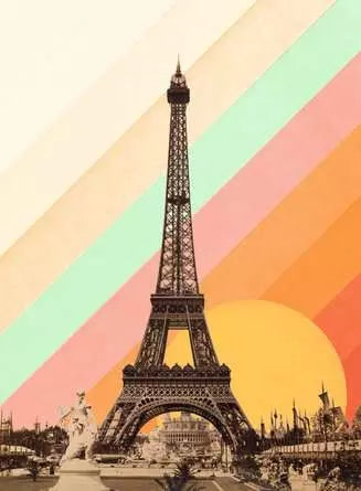 RAVENSBURGER Paris Rainbow 500 pc Puzzle