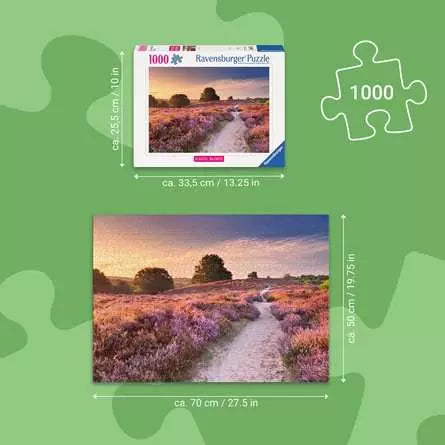 RAVENSBURGER, Pink Pathway, 1000 pieces