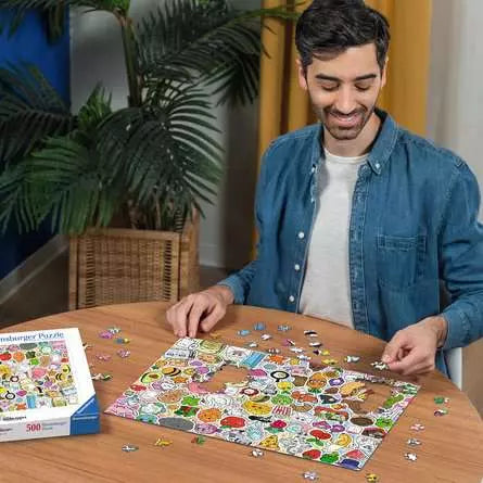 RAVENSBURGER Cute Kawaii Chaos 500 Pc Puzzle