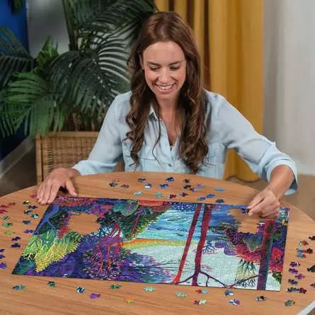 RAVENSBURGER, Redina Tili: Indigo Forest, 1000 pieces
