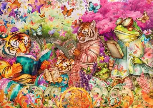 RAVENSBURGER Book Club 1000 Pc Puzzle