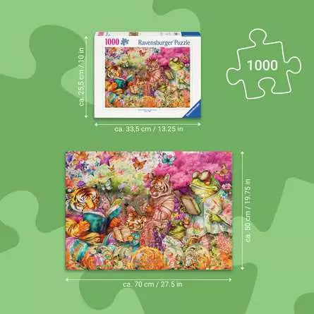 RAVENSBURGER Book Club 1000 Pc Puzzle