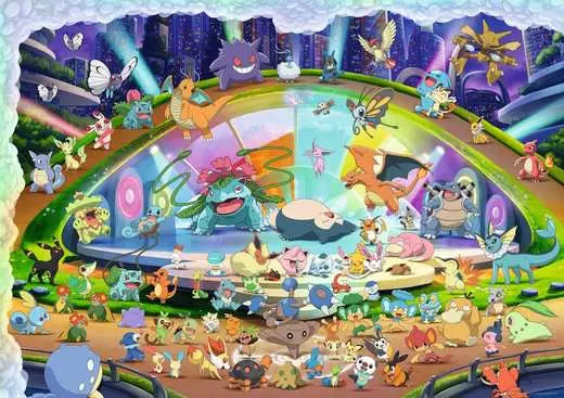 RAVENSBURGER, Pokémon - Pokémon- Celebration Journey, 40000 pieces