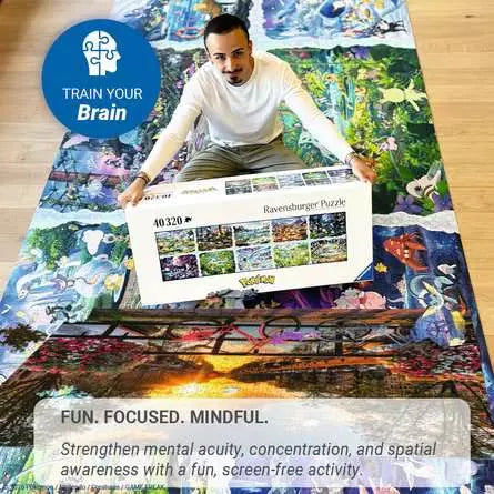 RAVENSBURGER, Pokémon - Pokémon- Celebration Journey, 40000 pieces