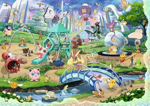 RAVENSBURGER, Pokémon - Pokémon- Celebration Journey, 40000 pieces