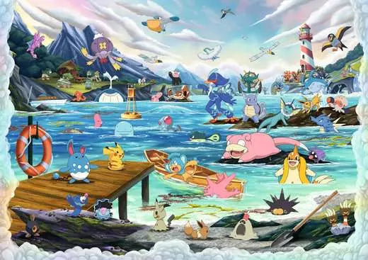 RAVENSBURGER, Pokémon - Pokémon- Celebration Journey, 40000 pieces