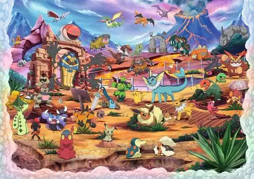 RAVENSBURGER, Pokémon - Pokémon- Celebration Journey, 40000 pieces