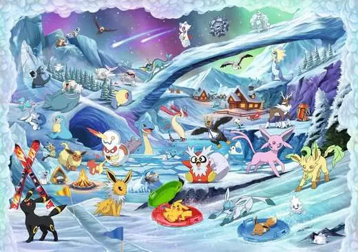 RAVENSBURGER, Pokémon - Pokémon- Celebration Journey, 40000 pieces