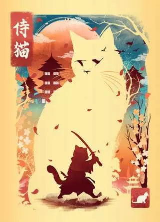 RAVENSBURGER Cat Warrior, Red Panda & Dragon 3x100pc Mini Puzzl