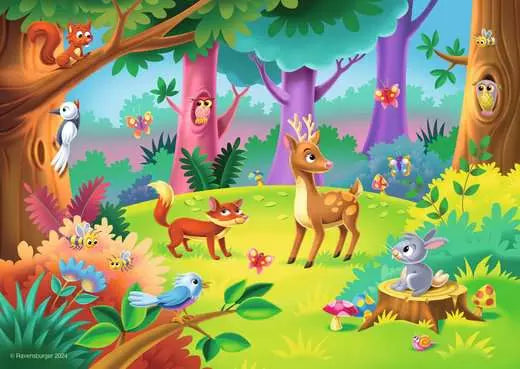 RAVENSBURGER MFP How Many Can You Count 6, 8, 10, 12 pc Puzzles