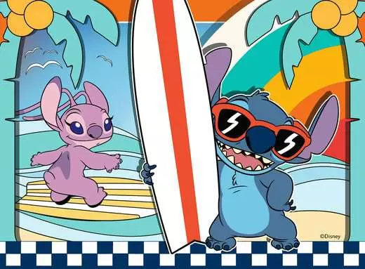RAVENSBURGER Disney Stitch 4 in a box 12/16/20/24p