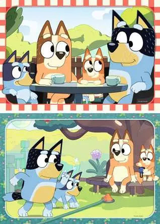 RAVENSBURGER Bluey - Family Time 2x12 pc Puzzle