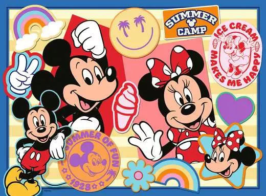 RAVENSBURGER Mickey and Minnie 200 Pc Puzzle