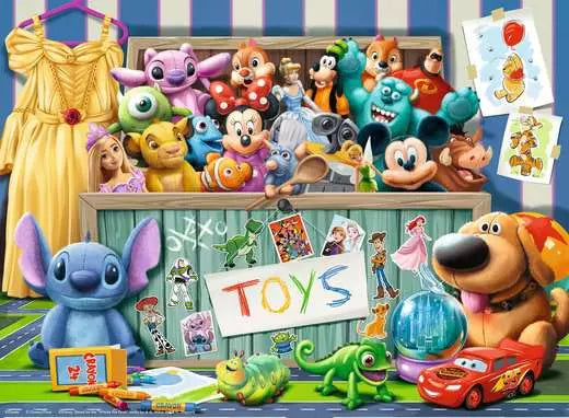 RAVENSBURGER Disney Pixar Multicharacter (Pixar - Toybox Collection) 100 pc Puzzle