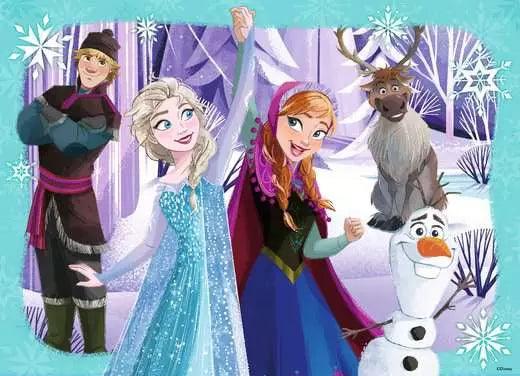 RAVENSBURGER Disney Frozen 4x100 pc Puzzle