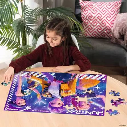 RAVENSBURGER, KPop Demon Hunters - KPop-Style, Children's puzzle 125 pieces floor puzzle