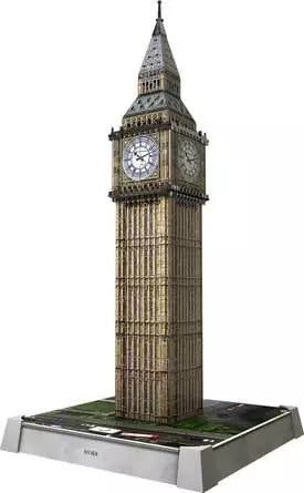 RAVENSBURGER, Iconics 3D, Big Ben- with light, 216 pieces