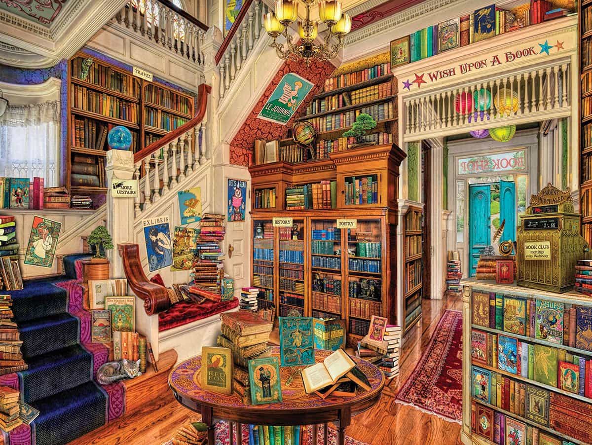 WHITE MOUNTAIN Readers Paradise (1244pz) 1000 PCS