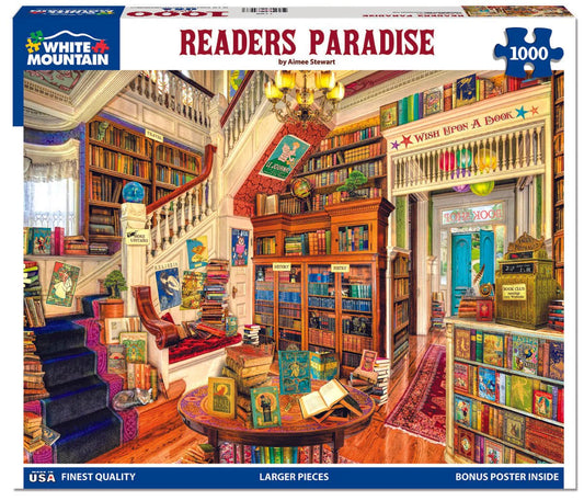 WHITE MOUNTAIN Readers Paradise (1244pz) 1000 PCS