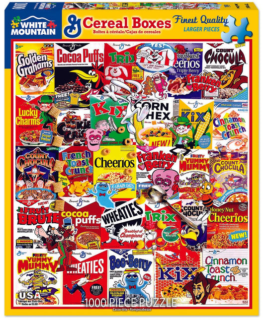 WHITE MOUNTAIN Cereal Boxes (1261pz) 1000 PCS