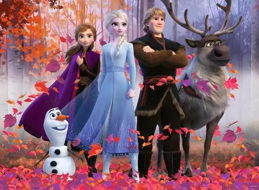 RAVENSBURGER Frozen: Magic of the Forest 100 pc Puzzle