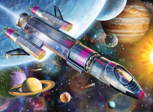 RAVENSBURGER Mission in Space 100 XXL pieces